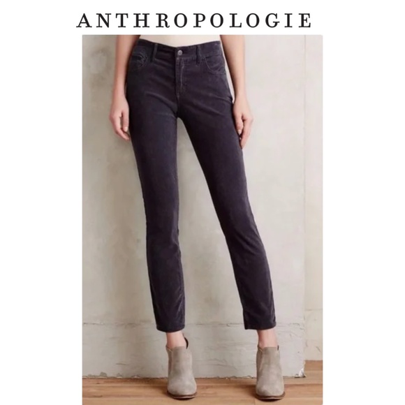 Anthropologie Pilcro Stet Corduroy Skinny Pants - Picture 1 of 7
